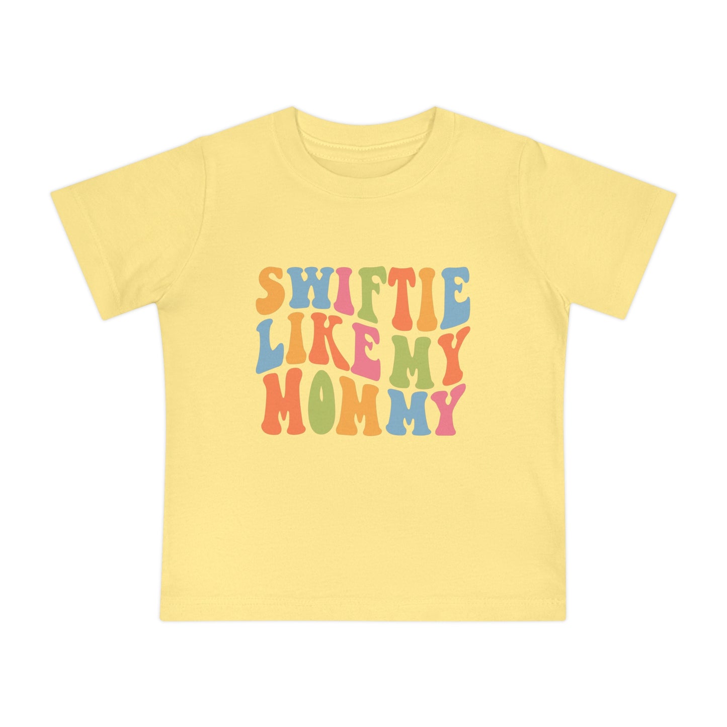 Taylor Swift Swiftie Like My Mommy Baby Short Sleeve T-Shirt