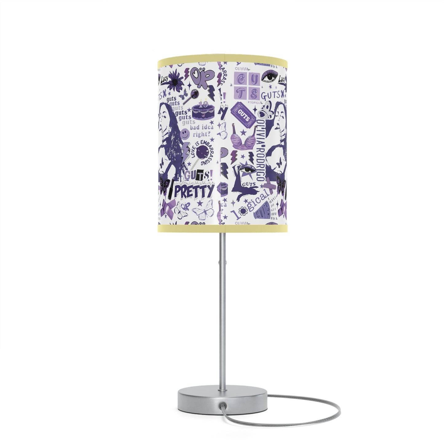 Olivia Rodrigo Guts Tour Collage Lamp on a Stand