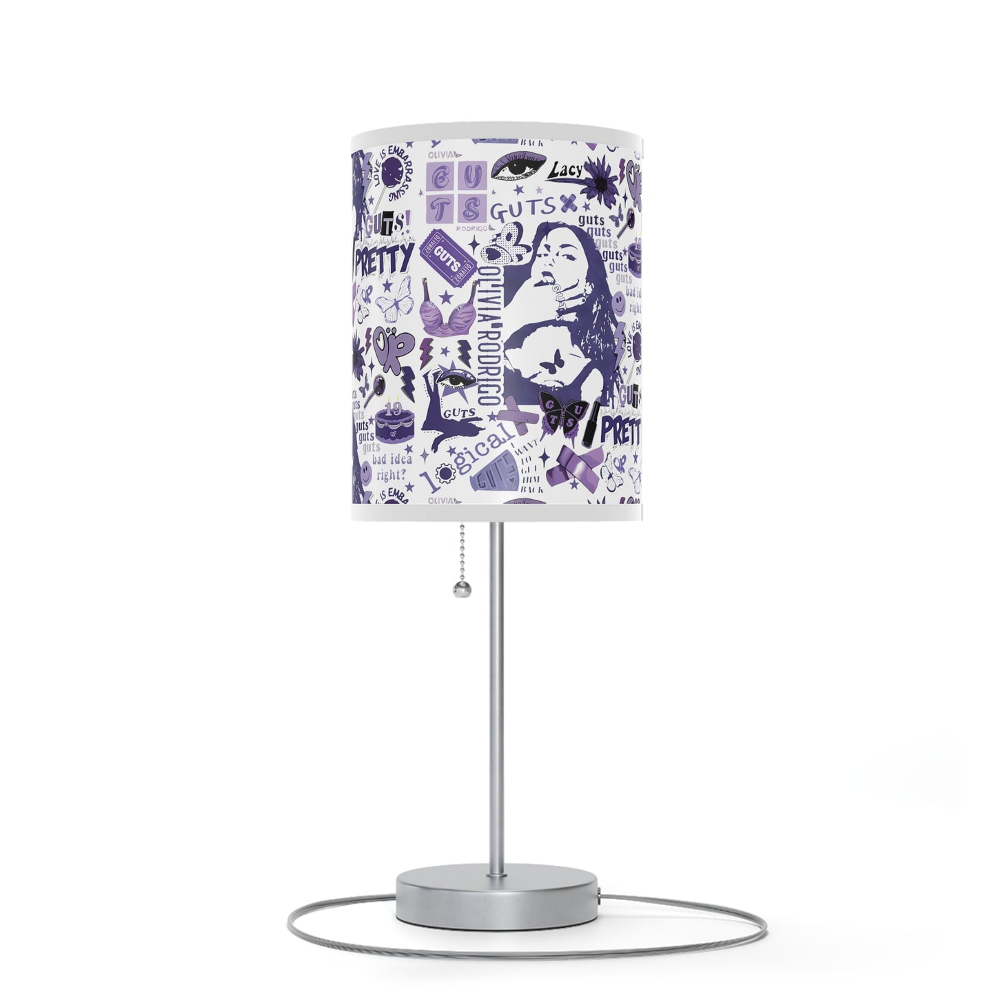 Olivia Rodrigo Guts Tour Collage Lamp on a Stand