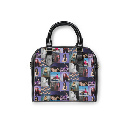 Olivia Rodrigo Album Cover Art Collage Shoulder Handbag