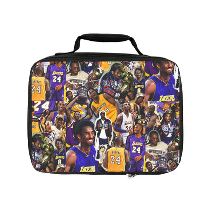 Kobe Bryant Career Moments Photo Collage Lunch Bag