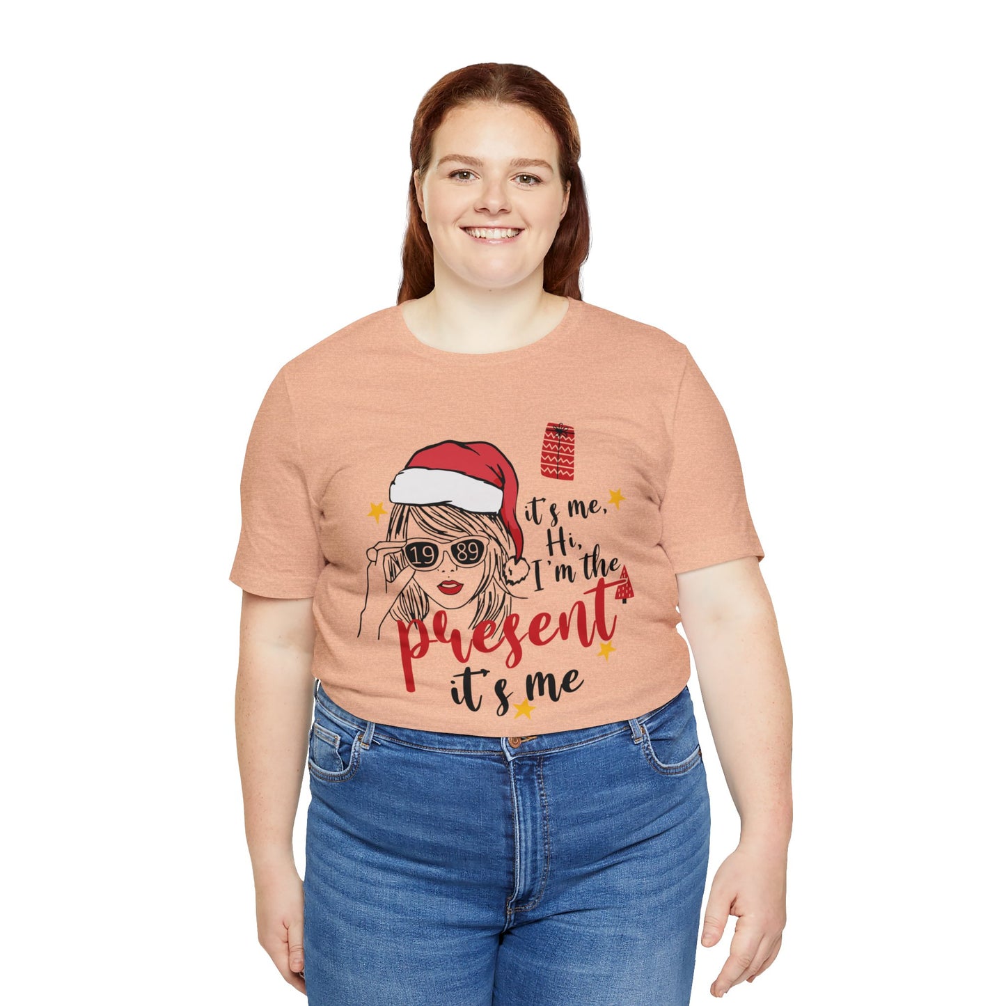 Taylor Swift I'm The Present Unisex Jersey Short Sleeve Tee Shirt