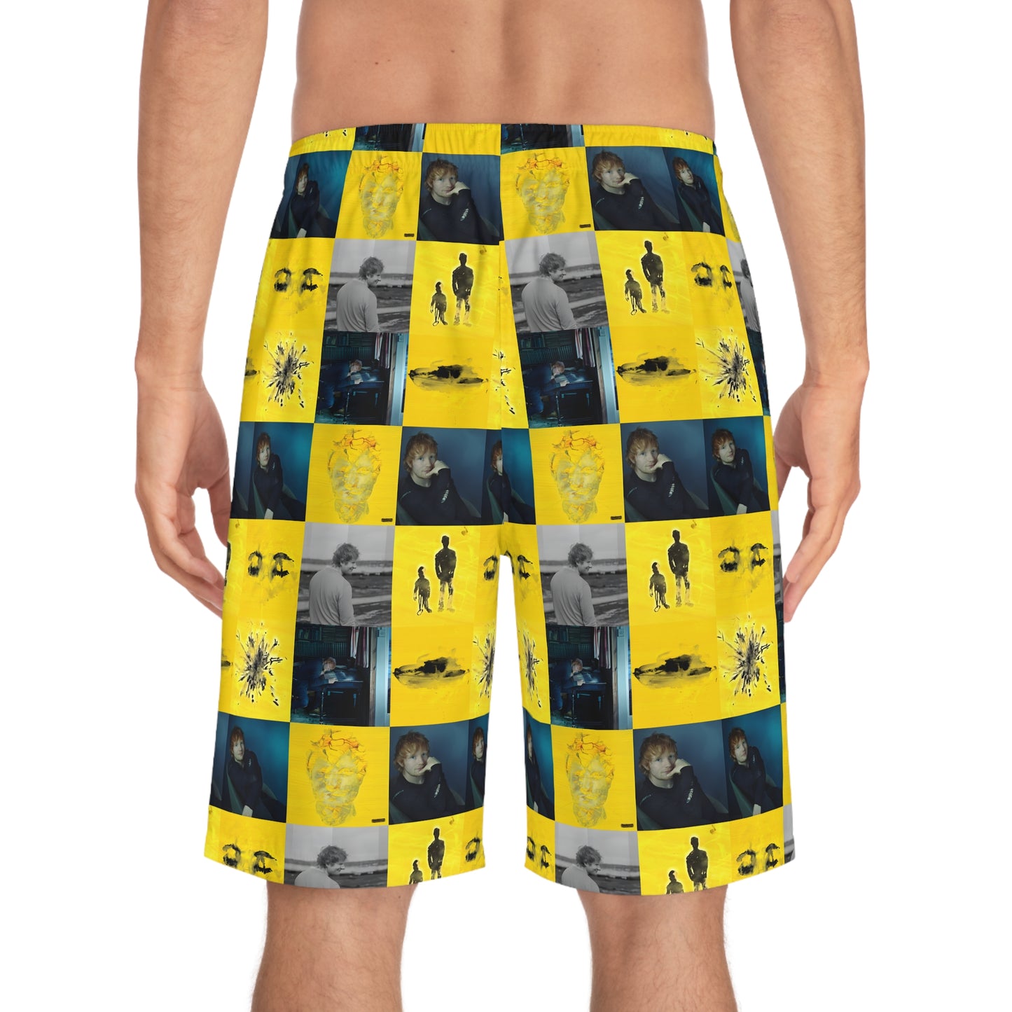 Ed Sheeran Subtract Mosaic Men's Board Shorts