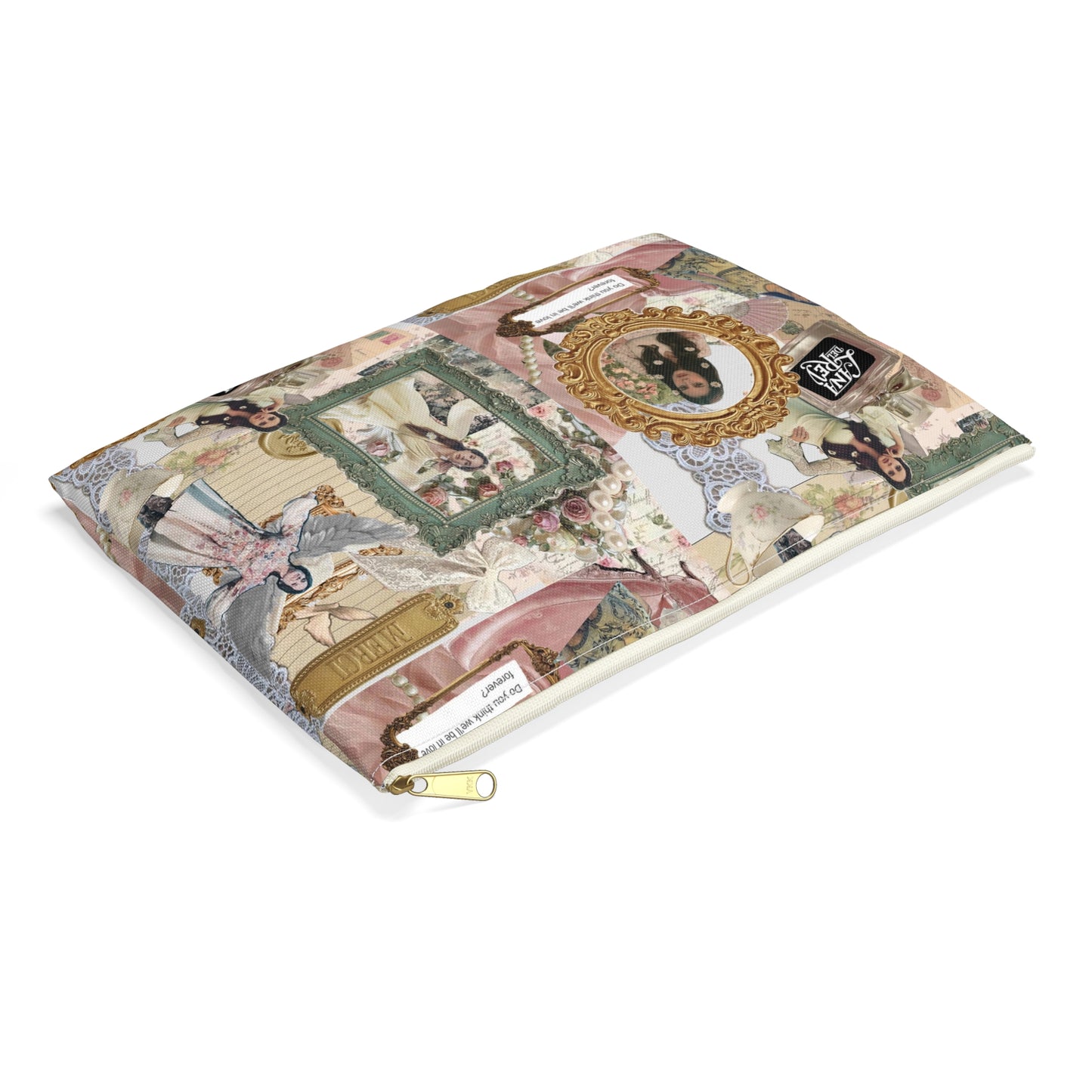 Lana Del Rey Victorian Collage Accessory Pouch