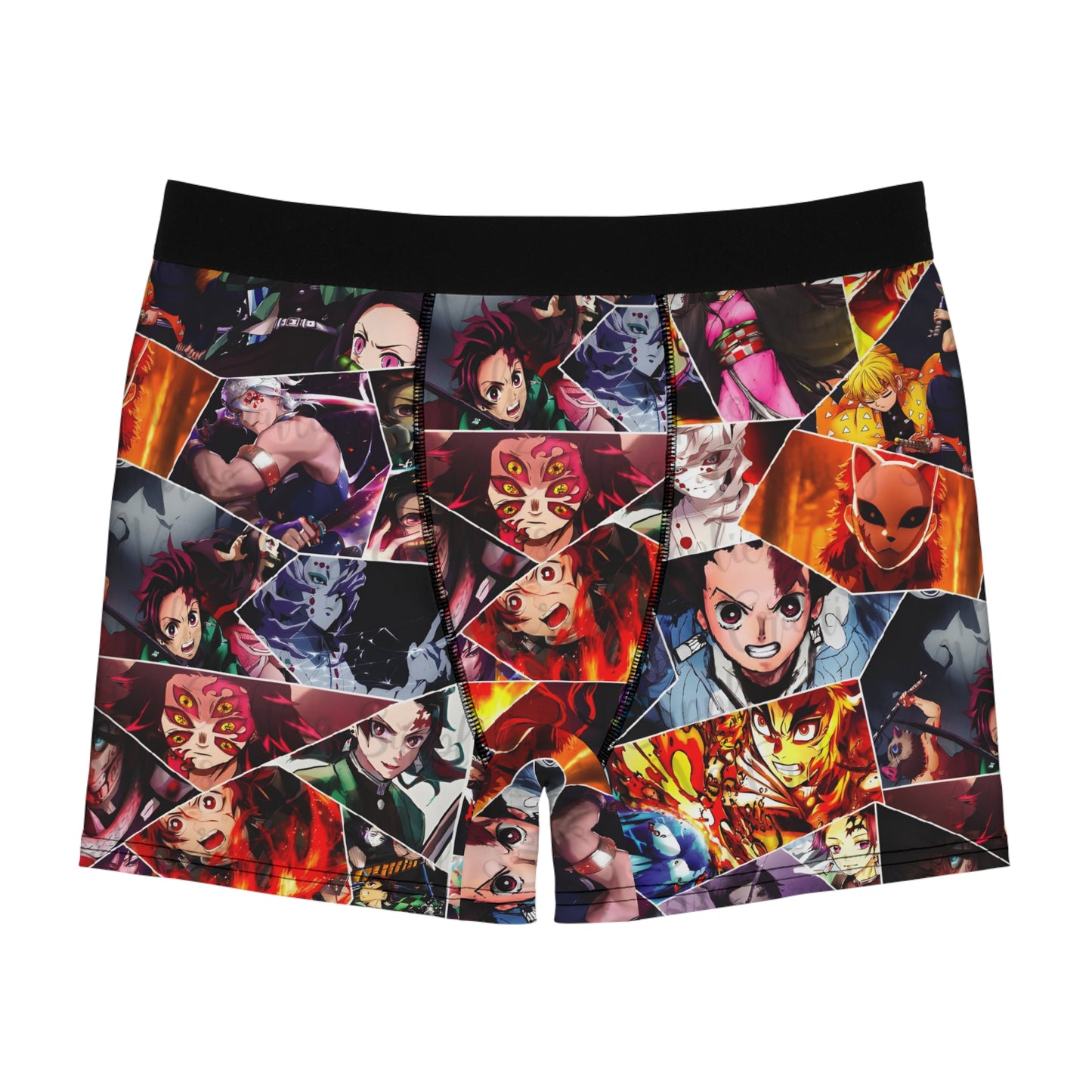 Demon Slayer Reflections Collage Men's Boxer Briefs Underwear