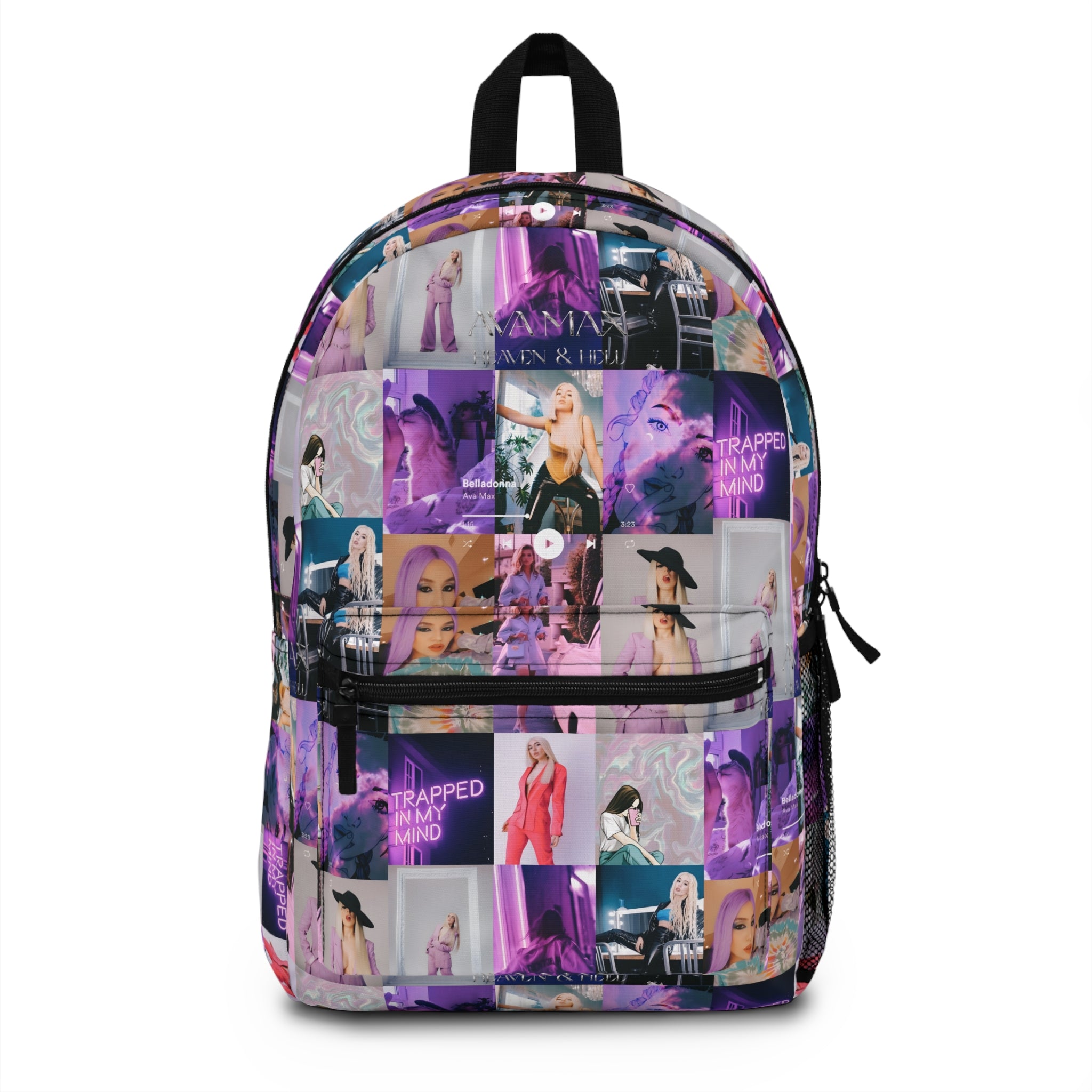 Ava Max Belladonna Photo Collage Backpack Fandom Flair