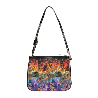 Taylor Swift Rainbow Photo Collage Small Shoulder Bag