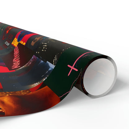 The Weeknd Heartless Nightmares Collage Gift Wrapping Paper