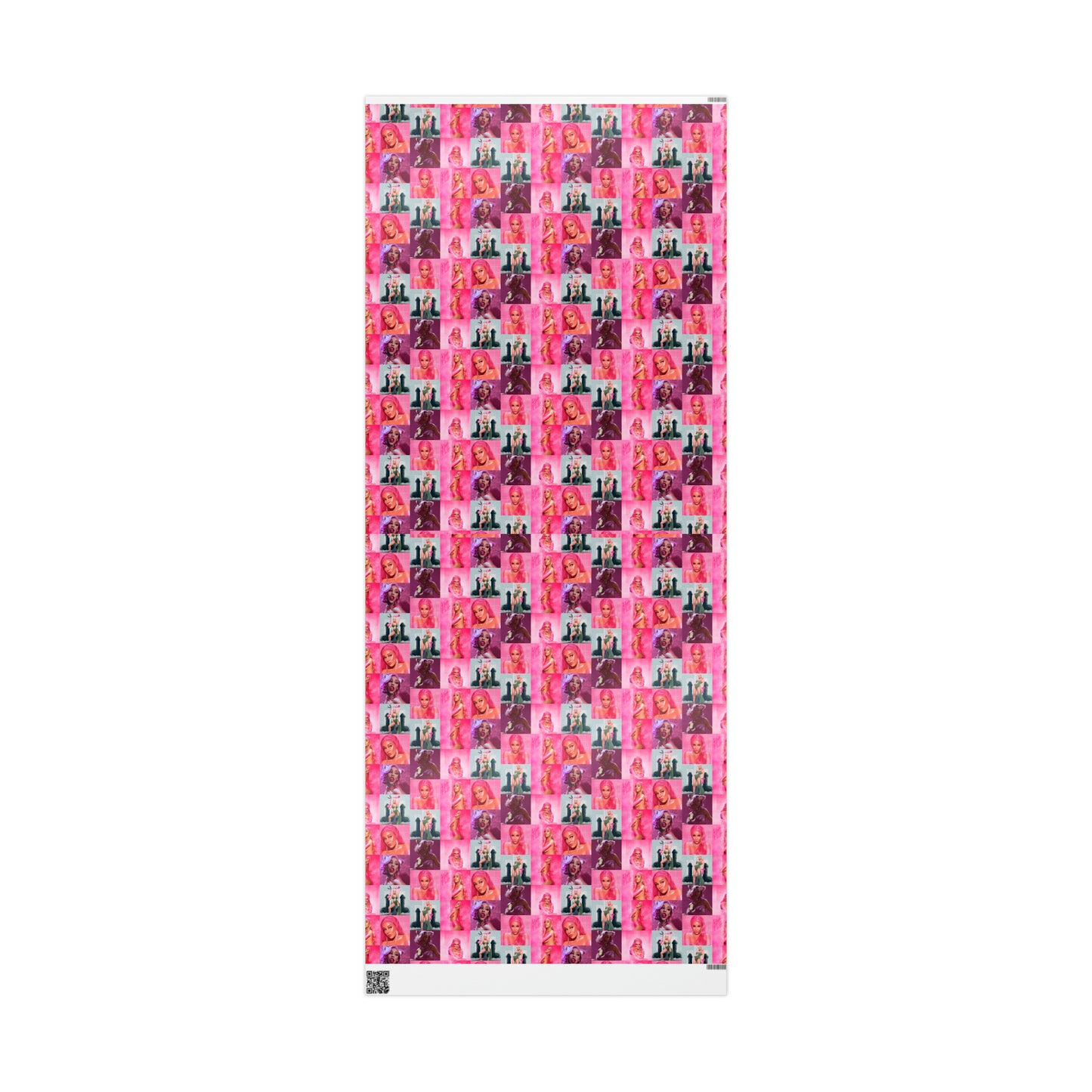 Doja Cat Hot Pink Mosaic Gift Wrapping Paper