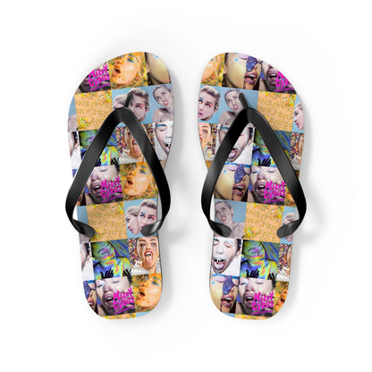 Miley Cyrus & Her Dead Petz Mosaic Flip Flops