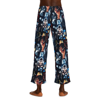 Anime Hero Montage Men's Pajama Pants