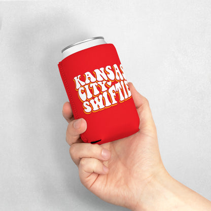 Taylor Swift Kansas City Swiftie Can Cooler Sleeve