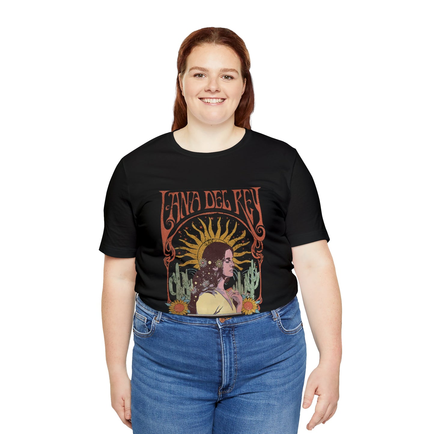 Lana Del Rey Vintage Artwork Unisex Jersey Short Sleeve Tee Shirt