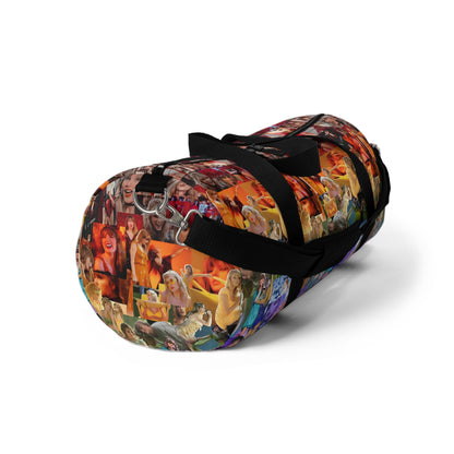 Taylor Swift Rainbow Photo Collage Duffel Bag