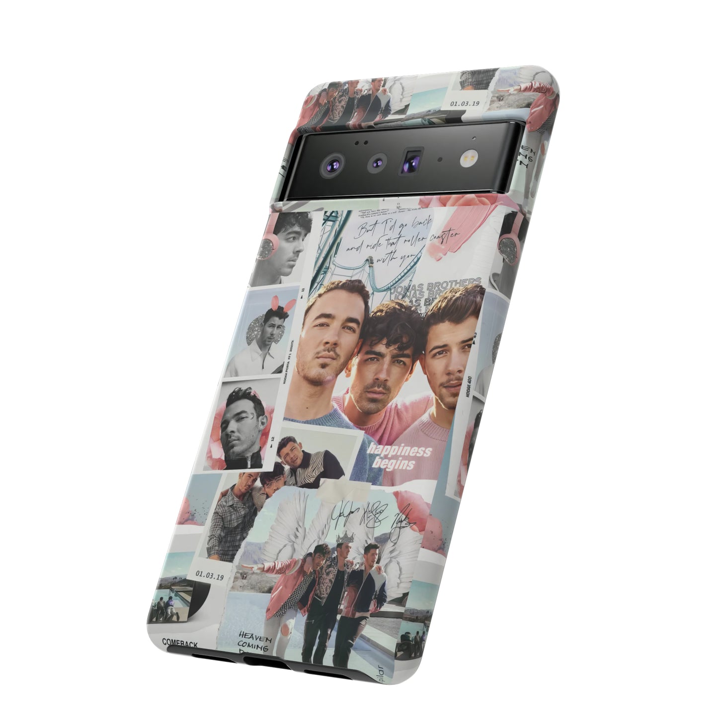 Jonas Brothers Happiness Begins Collage Tough Phone Case