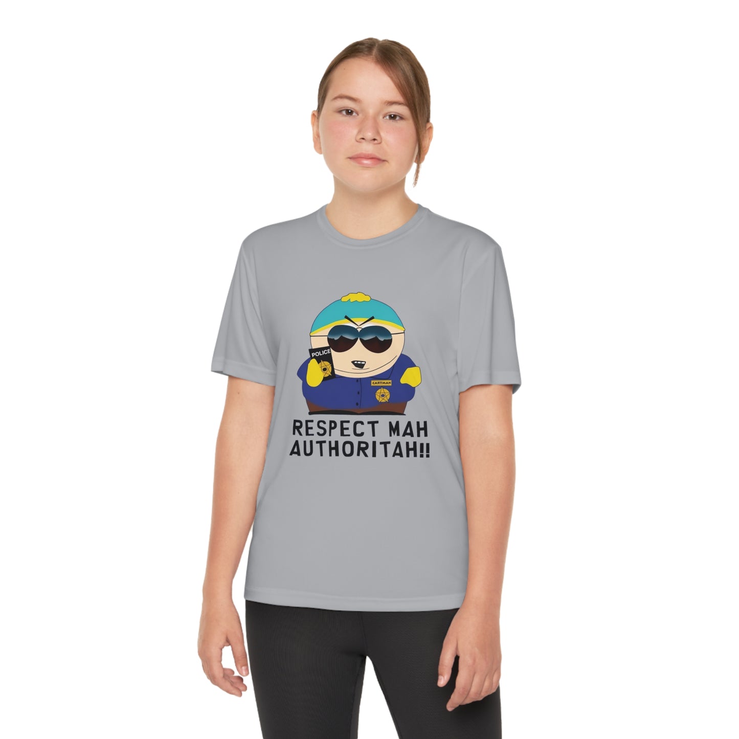 South Park Cartman Respect Mah Autheritah! Youth Competitor Tee