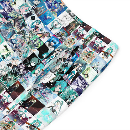 Hatsune Miku Album Cover Collage Men's Board Shorts