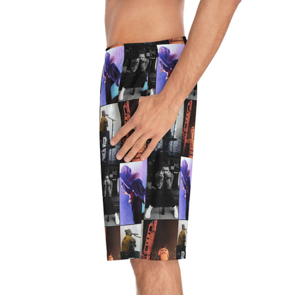 Post Malone On Tour Collage Men's Board Shorts
