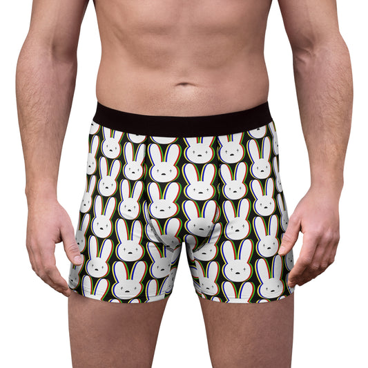 Bad Bunny Logo Pattern Men's Boxer Briefs Underwear