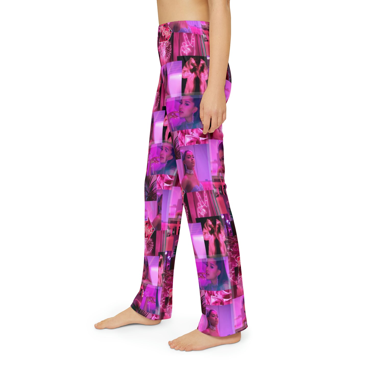 Ariana Grande 7 Rings Collage Kids Pajama Pants