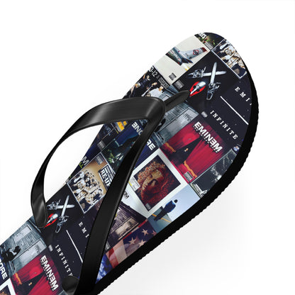 Eminem Album Art Cover Collage Flip Flops