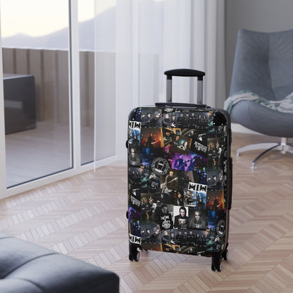 Motionless In White Photo Collage Suitcase