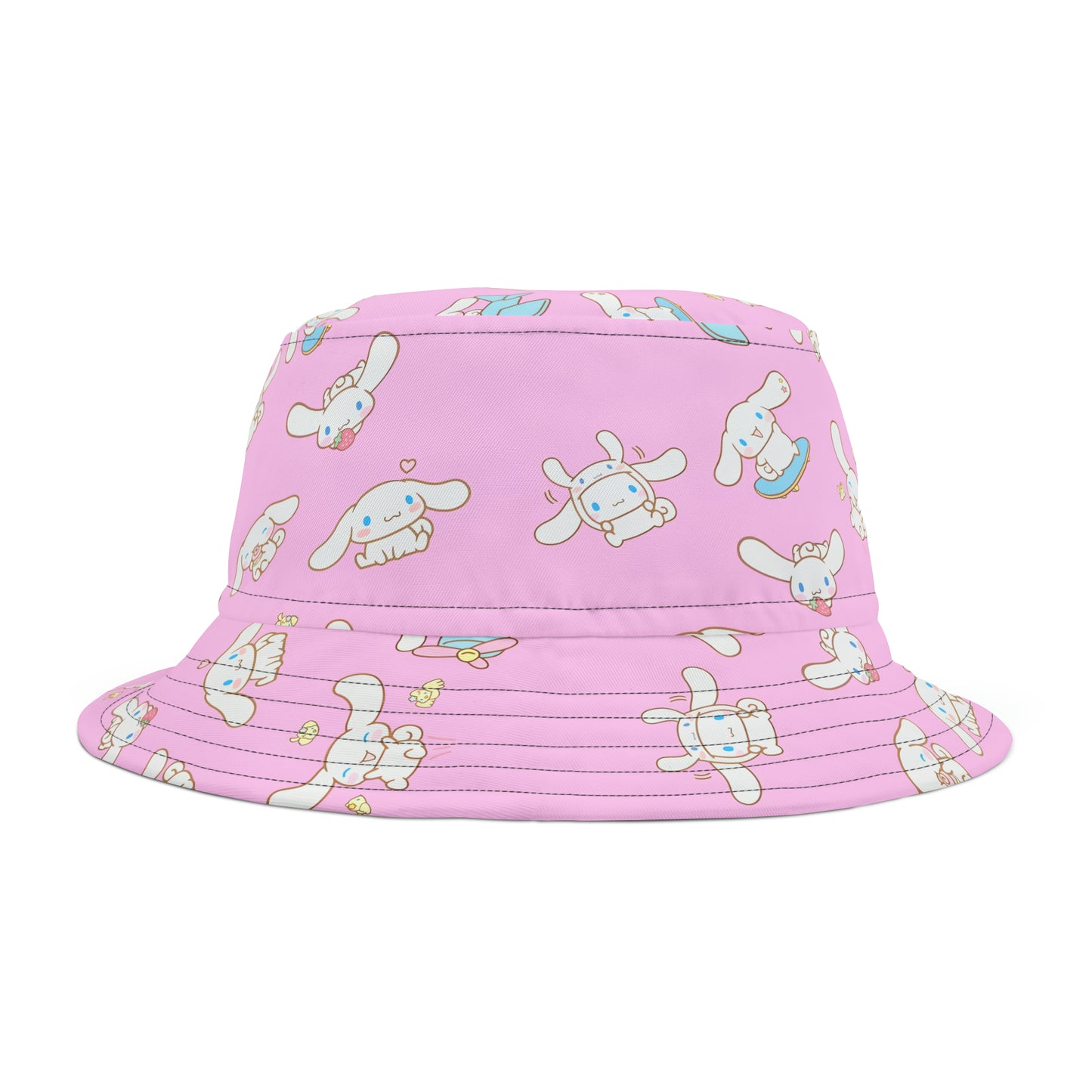 Cinnamoroll Playing Around Pattern Bucket Hat