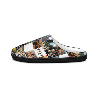 The Beatles Album Cover Collage Women's Indoor Slippers