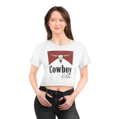 Morgan Wallen Cowboy Killer Crop Tee