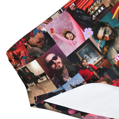 Post Malone Posty Love Photo Collage Girls Two Piece Swimsuit