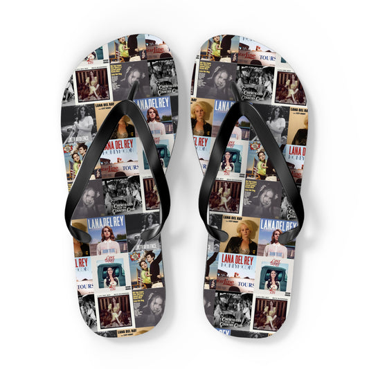 Lana Del Rey Album Cover Collage Flip Flops