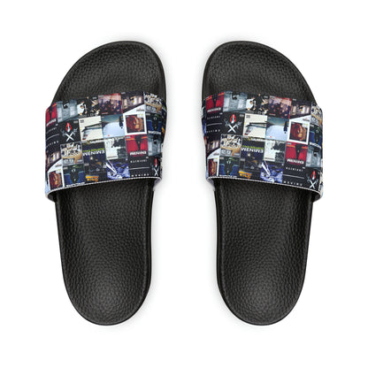 Eminem Album Art Cover Collage Men's Slide Sandals