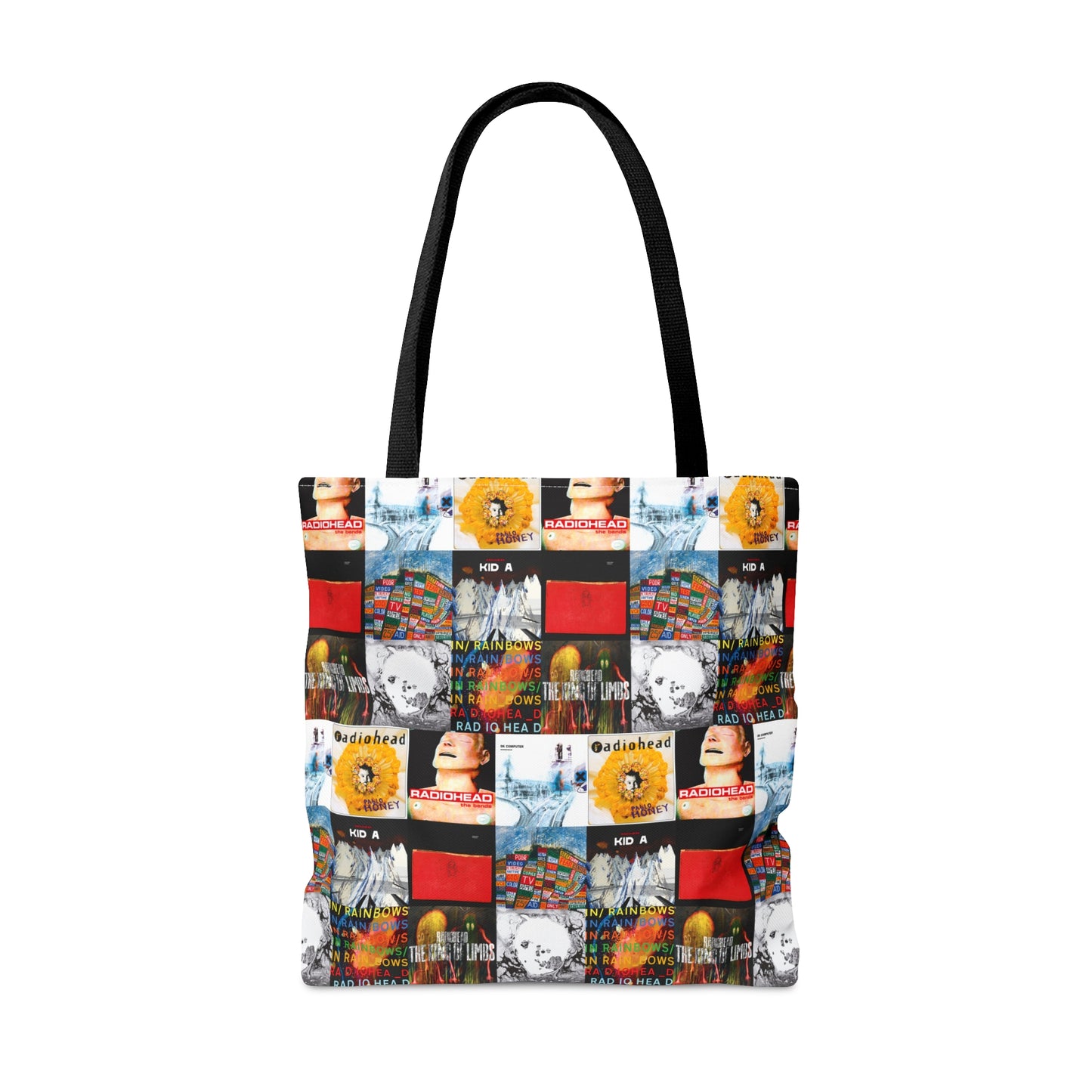 Radiohead Album Cover Collage Tote Bag