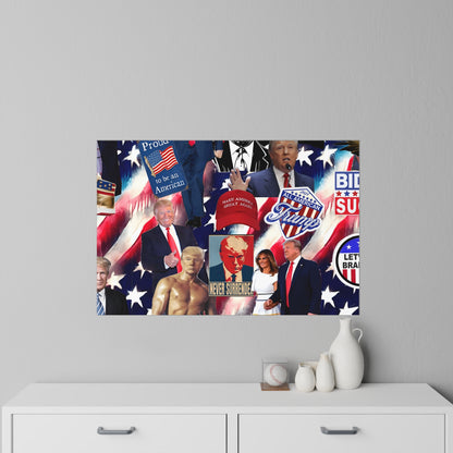 Donald Trump 2024 MAGA Montage Wall Decals