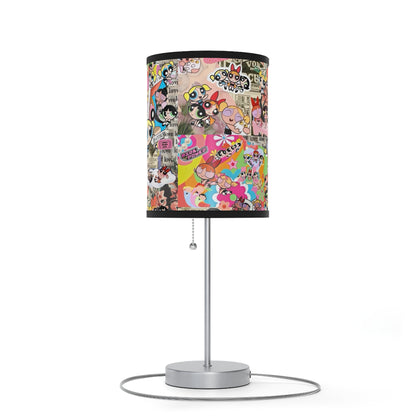 Powerpuff Girls Trio Charm Lamp on a Stand