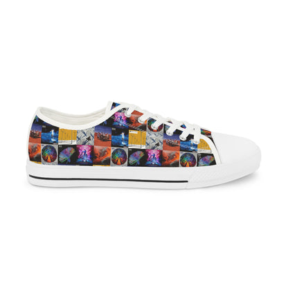 Muse Album Cover Collage Men's Low Top Sneakers