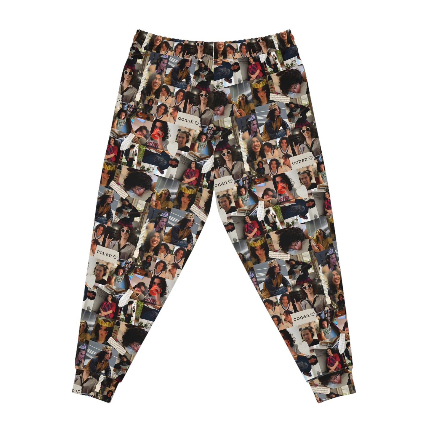 Conan Grey Being Cute Photo Collage Athletic Joggers