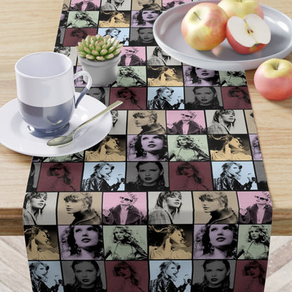 Taylor Swift Eras Collage Table Runner