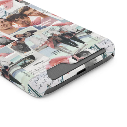 Jonas Brother Happiness Begins Collage Phone Case With Card Holder