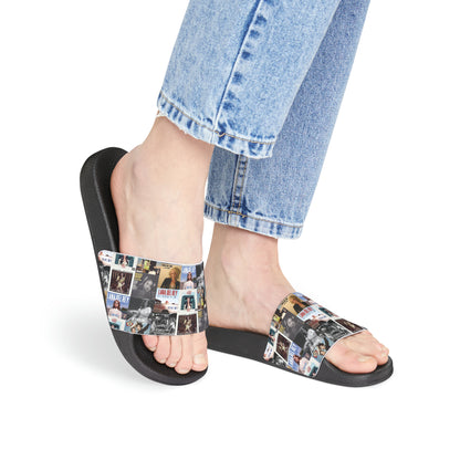 Lana Del Rey Album Cover Collage Women's Slide Sandals