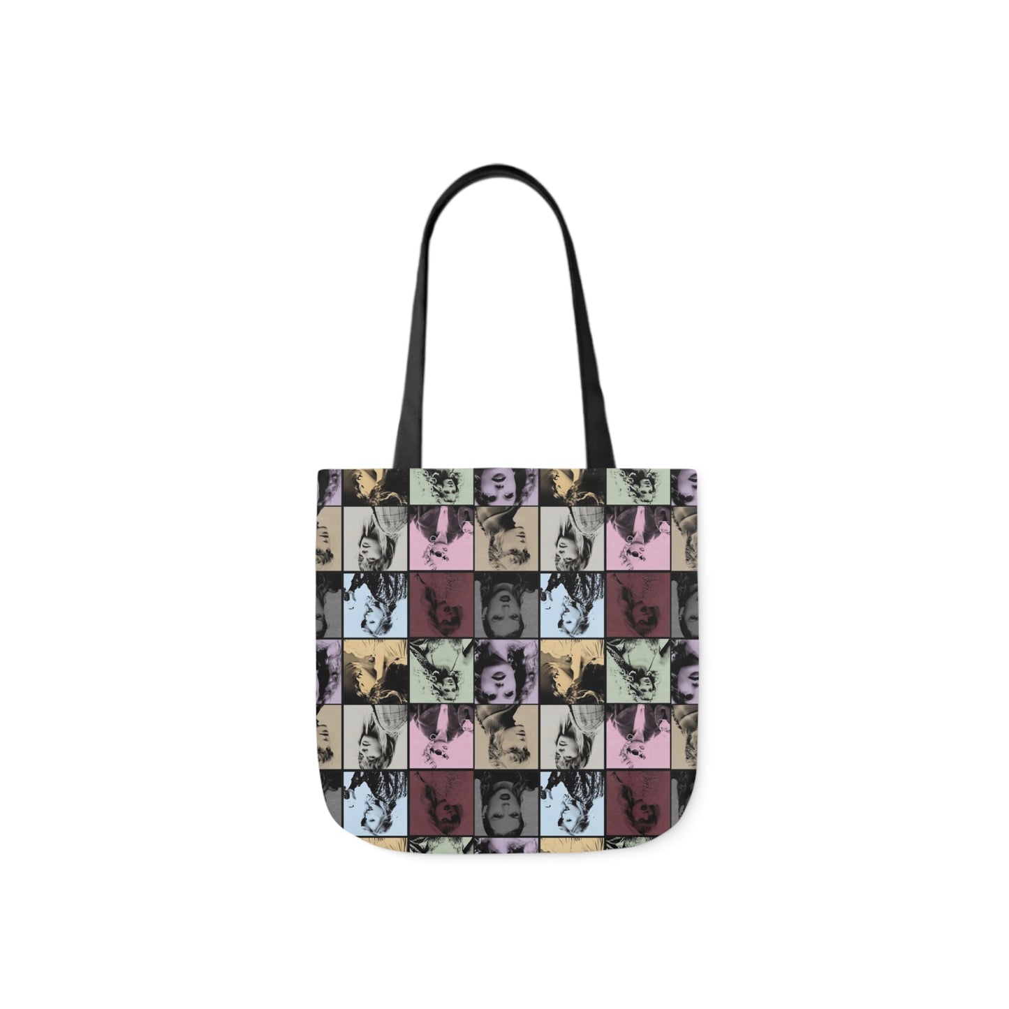 Taylor Swift Eras Collage Polyester Canvas Tote Bag