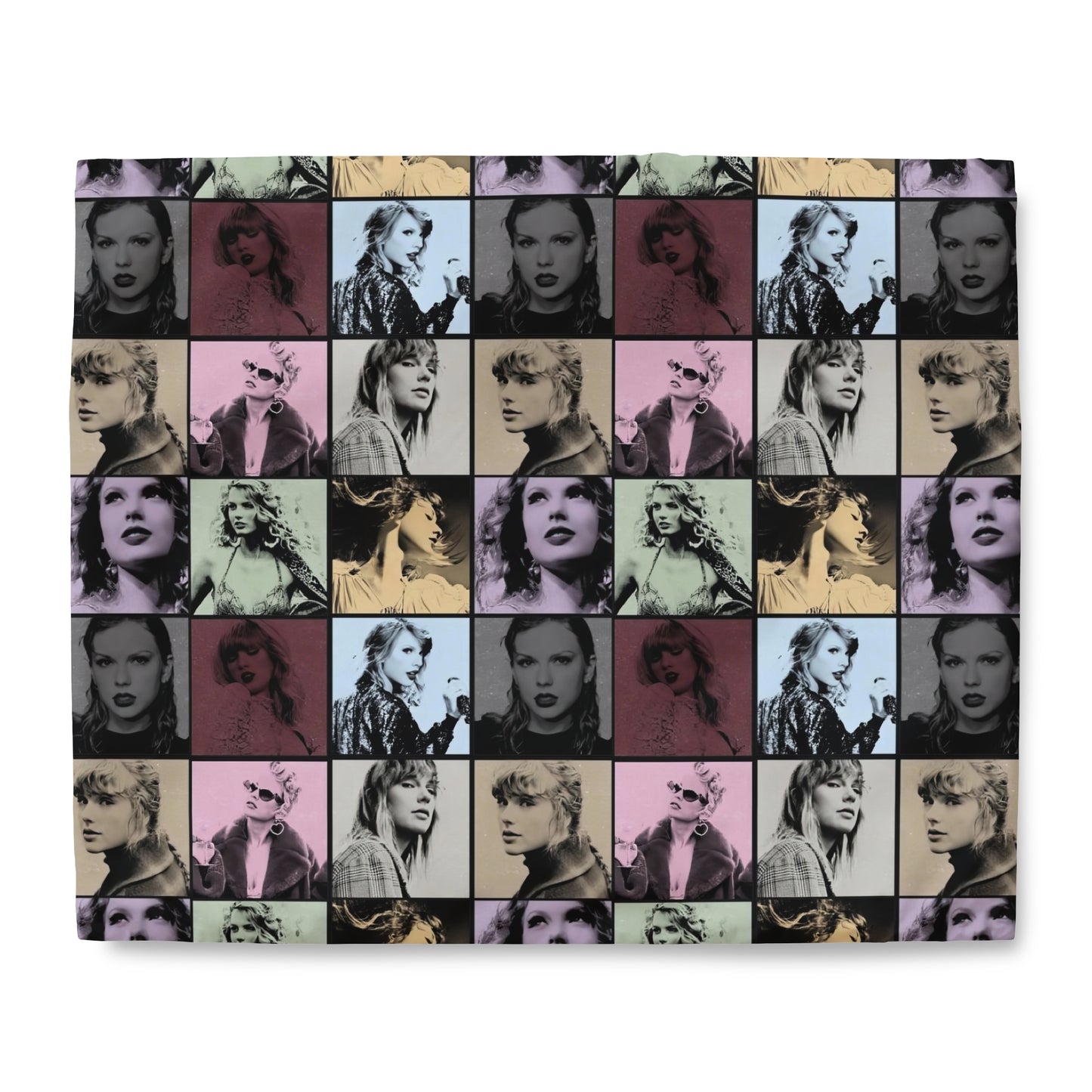 Taylor Swift Eras Collage Duvet Cover