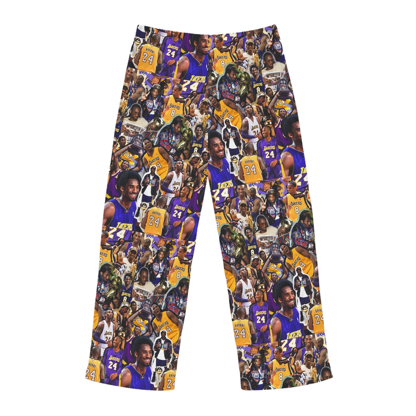 Kobe Bryant Career Moments Photo Collage Men's Pajama Pants