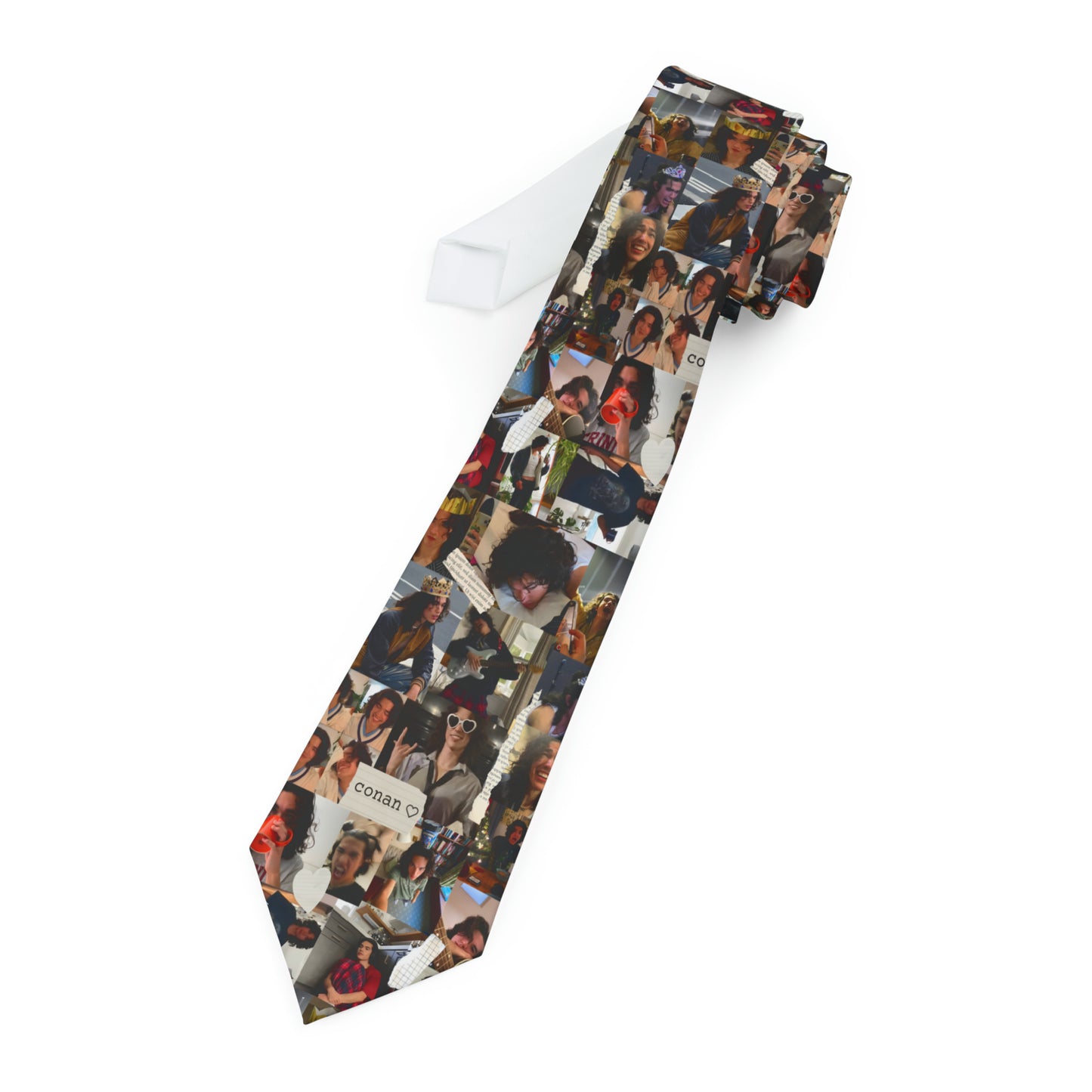 Conan Grey Being Cute Photo Collage Necktie