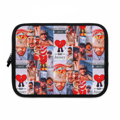 Bad Bunny Un Verano Sin Ti Photo Collage Laptop Sleeve