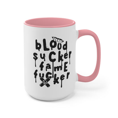 Olivia Rodrigo Blood Sucker Fame Fucker Accent Mugs