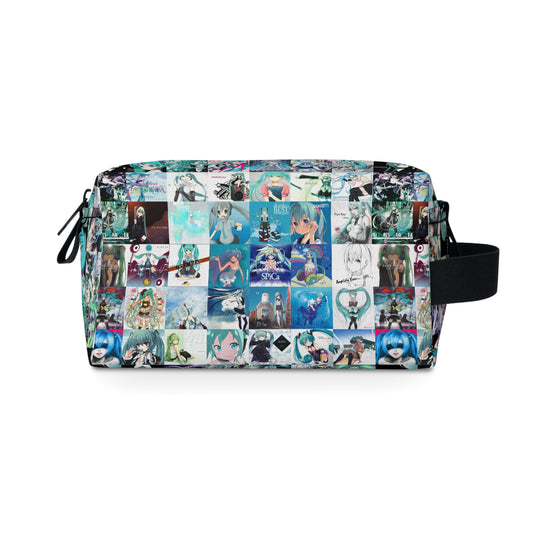 Hatsune Miku Album Cover Collage Toiletry Bag