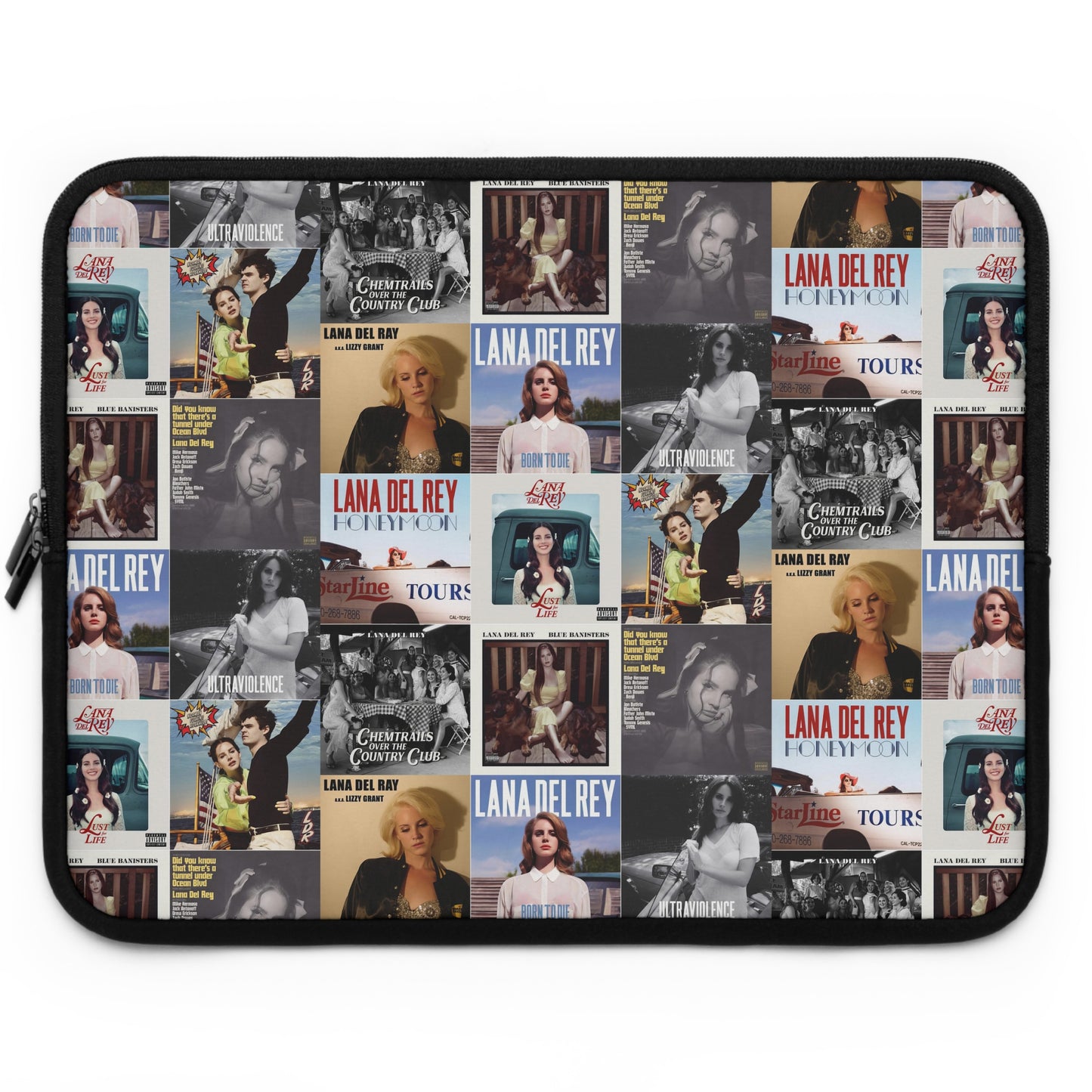 Lana Del Rey Album Cover Collage Laptop Sleeve