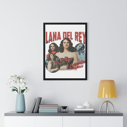 Lana Del Rey Summertime Sadness Framed Print