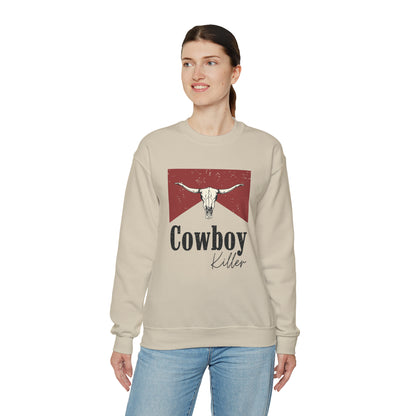 Morgan Wallen Cowboy Killer Unisex Heavy Blend Crewneck Sweatshirt